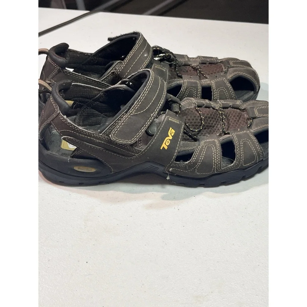 Teva Forebay Turkish Coffee Sport Sandals Mens Size 10 Fishing‎ Hiking Camping